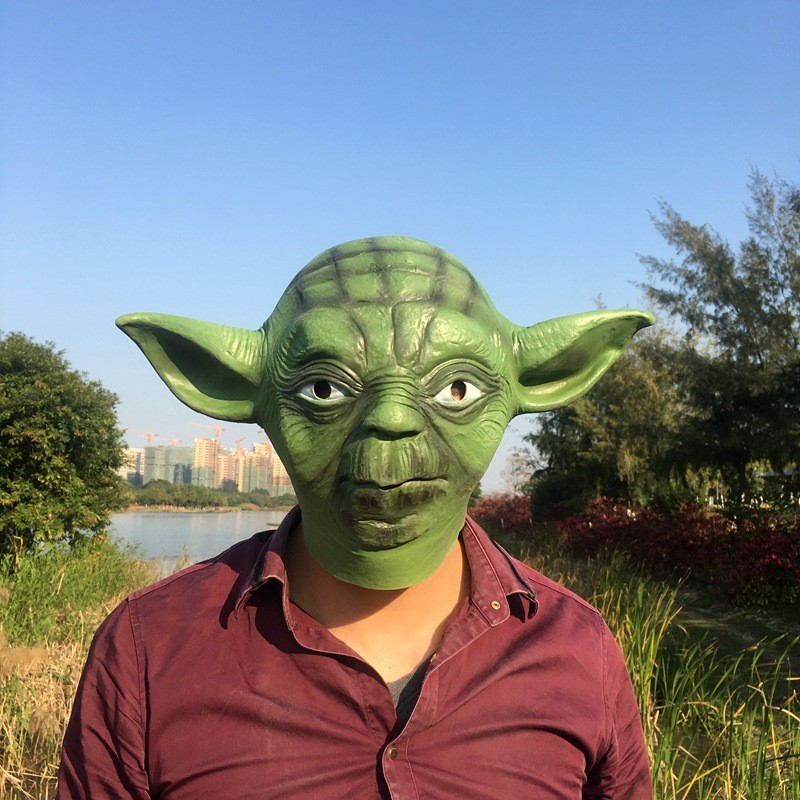 Yoda Master Mask for Parties and Balls