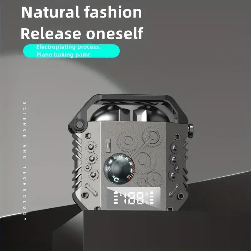 Wireless 5.3 Heavy Bass TWS Headset with ENC Noise Reduction