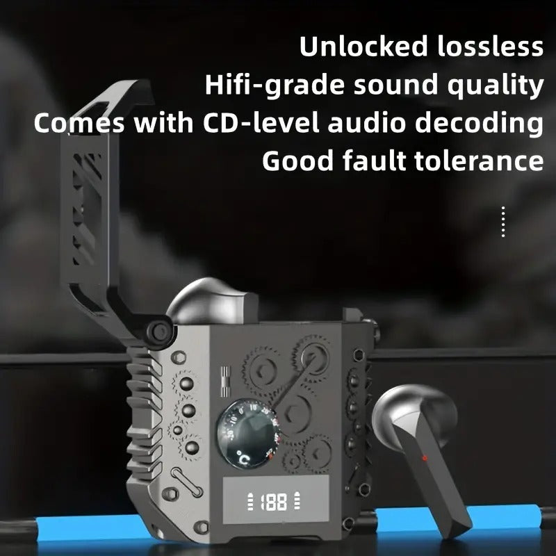 Wireless 5.3 Heavy Bass TWS Headset with ENC Noise Reduction