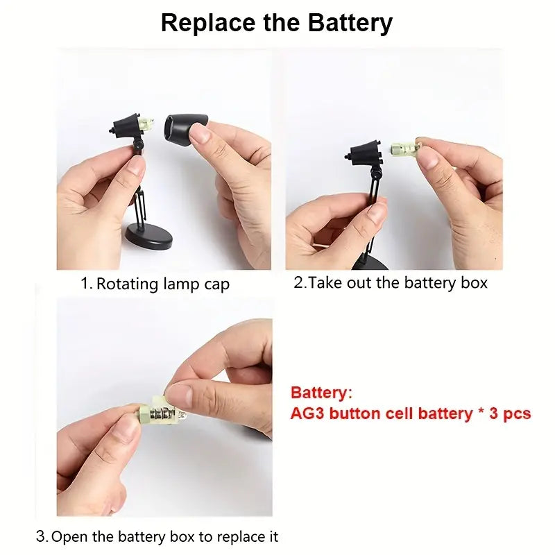 Portable Mini LED Desk Lamp with Eye Protection